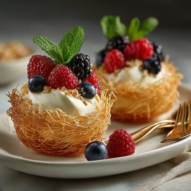How to Shape Kataifi into Creative Dessert Cups - Cooking Tips & Techniques | Laravel