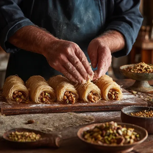 Beginner’s Guide to Shaping Kataifi Into Rolls - Cooking Tips & Techniques | Laravel