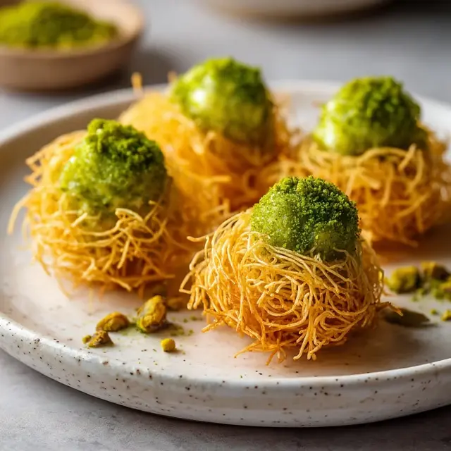 Matcha Green Tea Kataifi Bites for a Modern Twist - Modern Kataifi Variations | Laravel