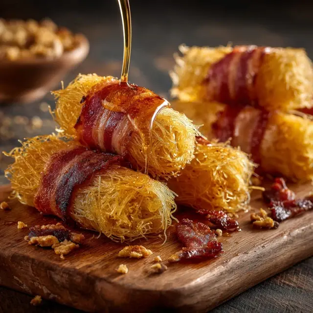 Maple Bacon Kataifi Rolls for Sweet and Savory Fans - Modern Kataifi Variations | Laravel