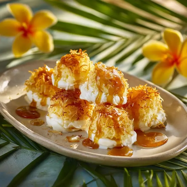 Pineapple Coconut Rum Kataifi Bites - Modern Kataifi Variations | Laravel