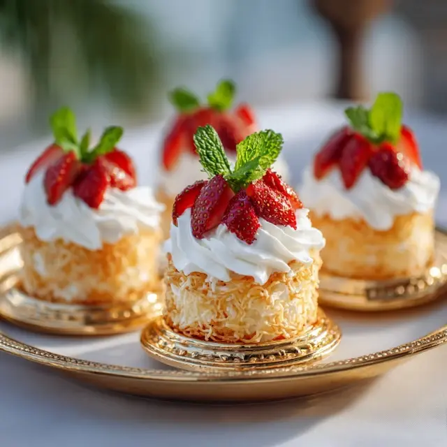 Strawberry Shortcake Kataifi Cups - Modern Kataifi Variations | Laravel