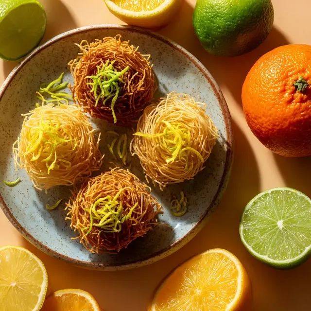 Using Fresh Citrus Zest to Brighten Kataifi - Kataifi Ingredient Guides | Laravel