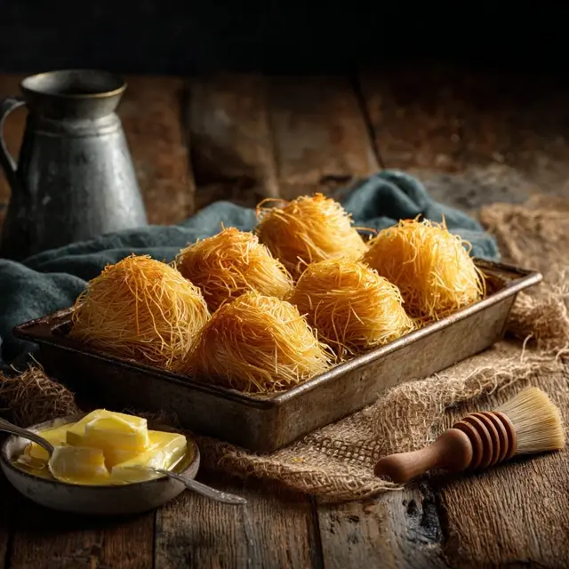 The Role of Butter in Perfectly Flaky Kataifi - Kataifi Ingredient Guides | Laravel