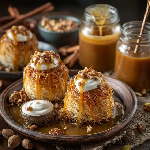 Using Caramel Sauces to Elevate Kataifi - Kataifi Ingredient Guides | Laravel