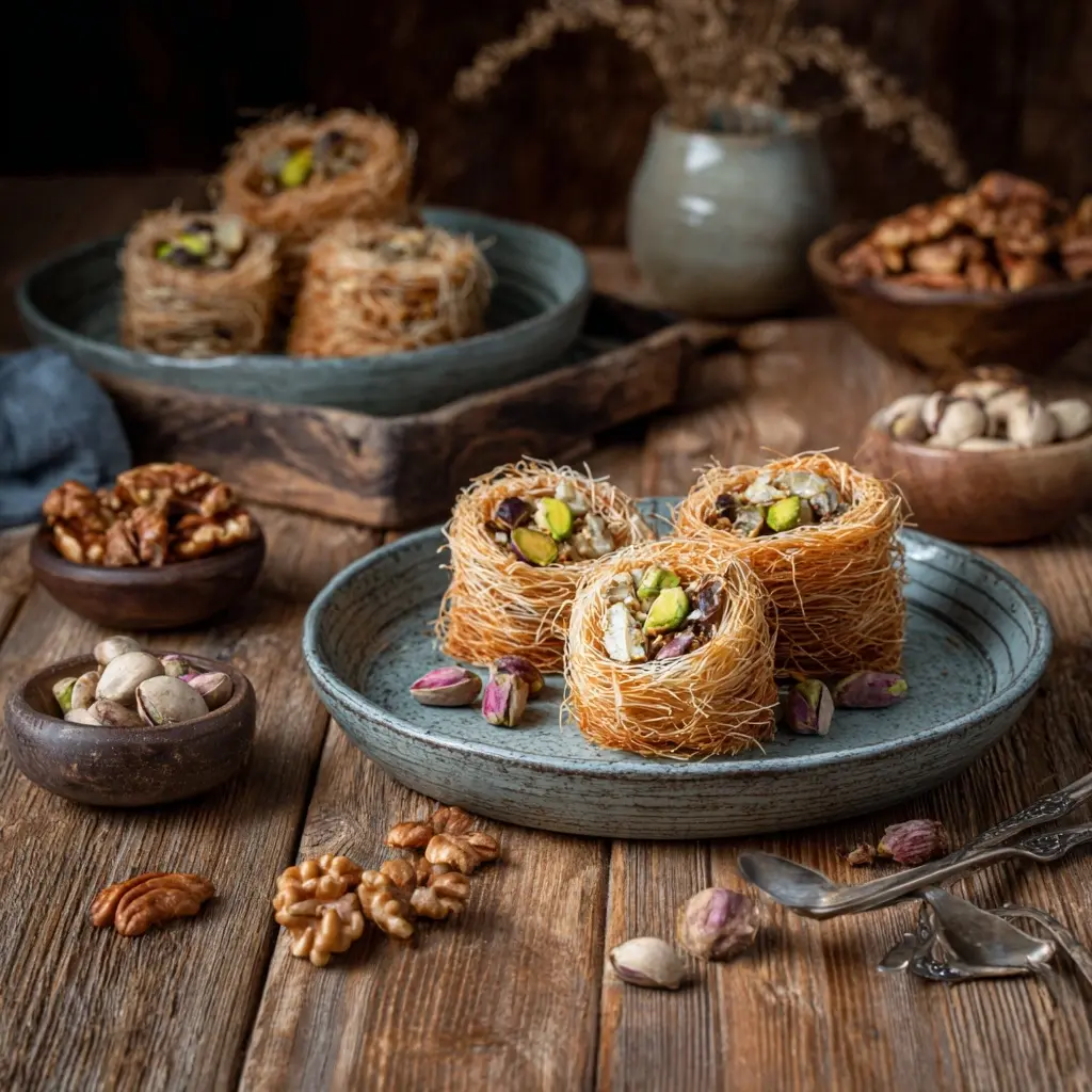 Exploring Nut Mixes for Kataifi Textures - Kataifi Ingredient Guides | Laravel