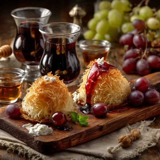 Pairing Wine-Infused Syrups with Kataifi - Kataifi Ingredient Guides | Laravel